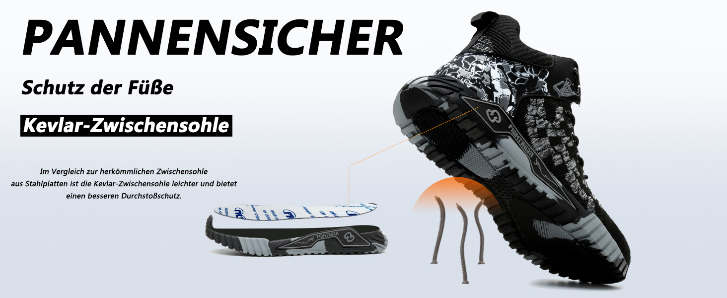 Черевики робочі чоловічі/жіночі, захисні, спортивні, з металевим носком, антиковзаючі, чорні, розміри 37-46 EU