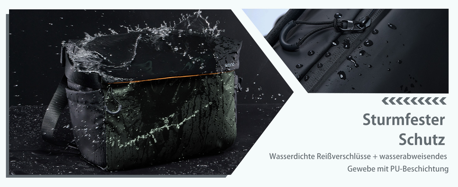 Чохол-сумка на плече для камери LLANO для DSLR/беззеркальних камер, зелений