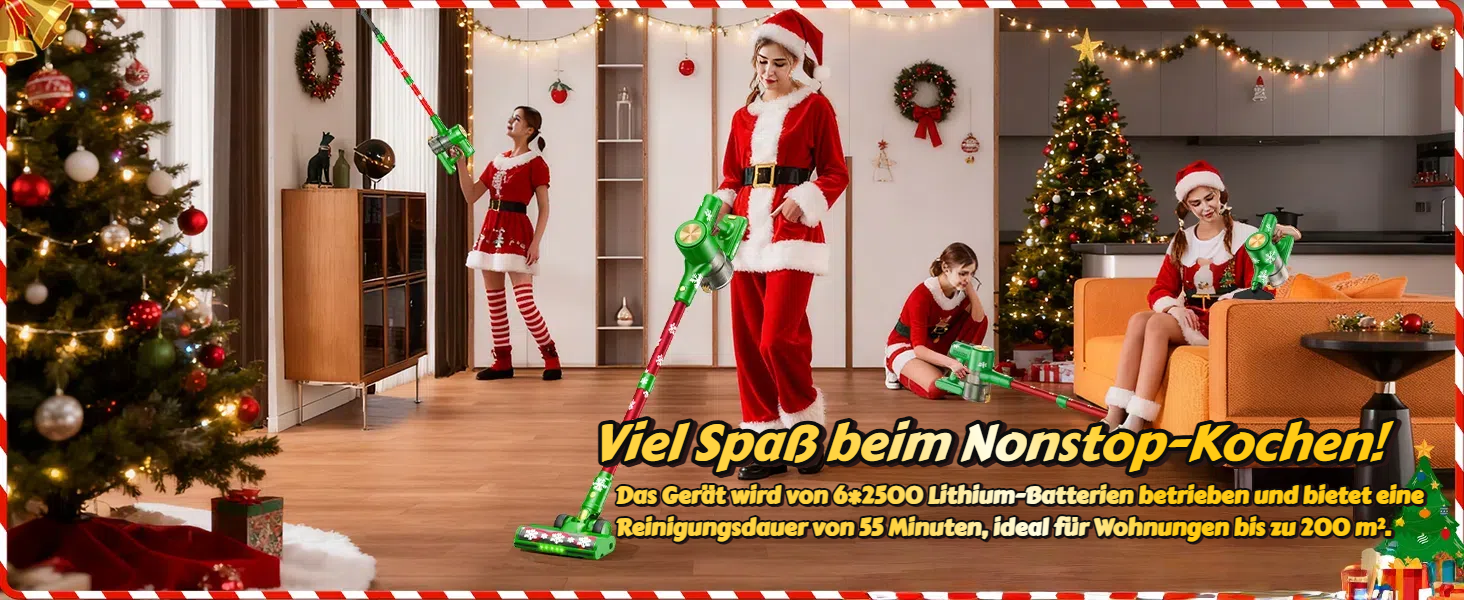 Бездротовий акумуляторний пилосос 48KPa/500W/55хв з LED-дисплеєм та зарядною станцією, для прибирання шерсті тварин, килимів, твердих поверхонь та авто, колір: зелений