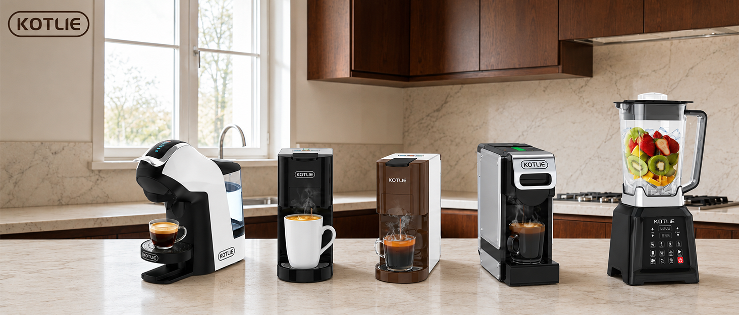 Кавомашина Braun KOTLIE 4-в-1 для NES/Dolce Gusto/меленої кави/ESE (44мм), 19 бар, 800 мл