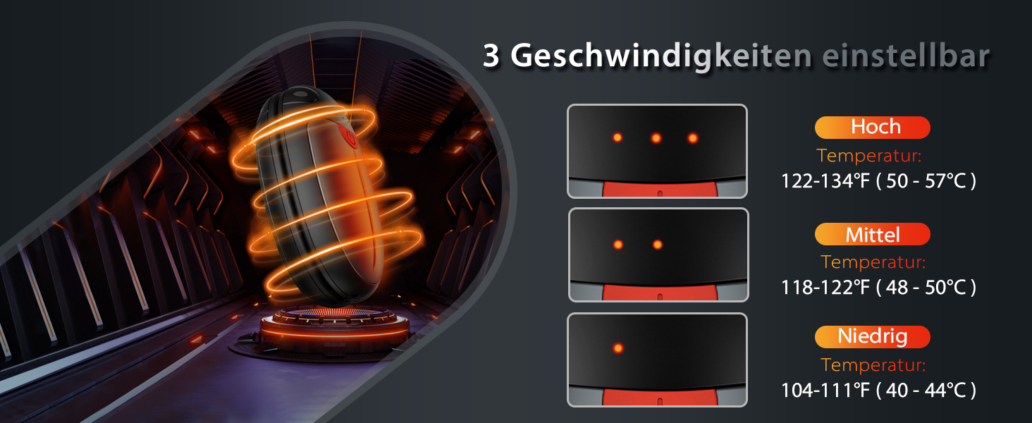 Електричні грілки для рук, набір 2 шт. - 20 годин тепла, USB, 3 температурні режими, для спорту та Raynaud's, сірий