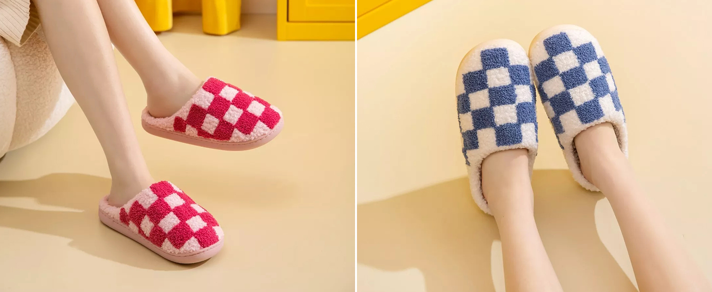 Тапочки додому TOPALL для жінок, теплі, м'які, зимові, пухнасті, антиковзні (3 Xmastree, 36/37 EU)