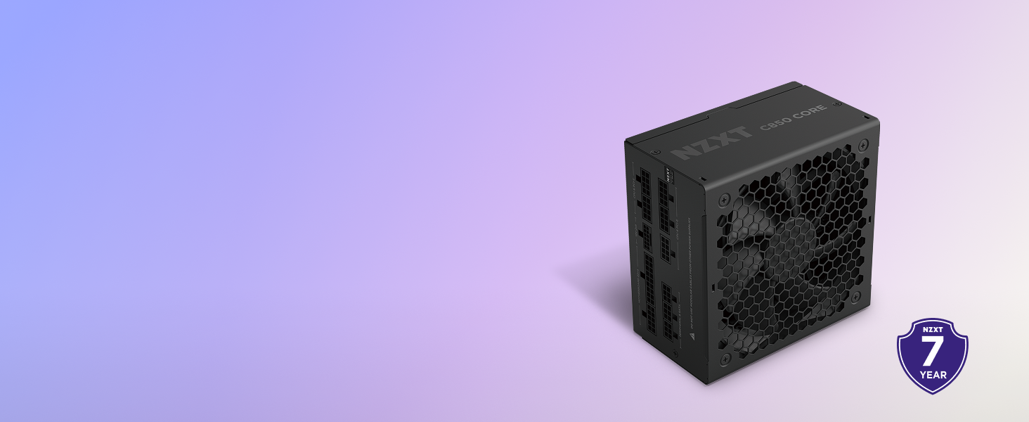 Блок живлення NZXT C850 Gold Core 850W ATX 3.1, 80+ Gold, чорний