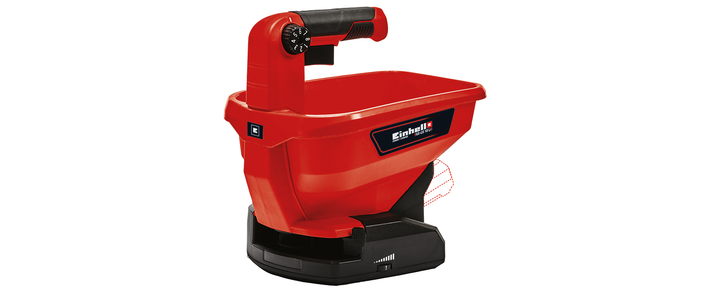 Акумуляторний універсальний повітродув Einhell GC-CL 18/1 Li E-Solo Power X-Change 18В, Li-Ion, потік повітря 210 км/год, 2-насадковий, електронне регулювання швидкості, без акумулятора та зарядного пристрою