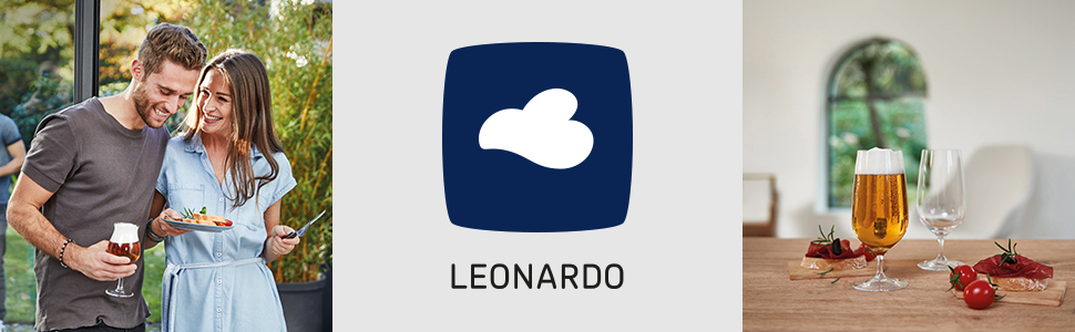 Пивний келих LEONARDO HOME CIAO, набір з 6 шт. , прозорий