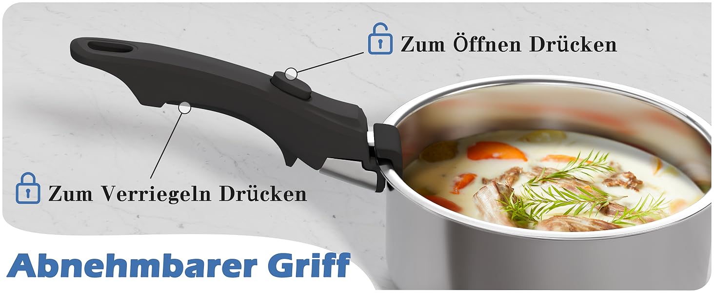 Сковорода з нержавіючої сталі Edelstahl 30 см з кришкою, індукційна, 18/10, для всіх типів плит, до 250°C, швидке нагрівання