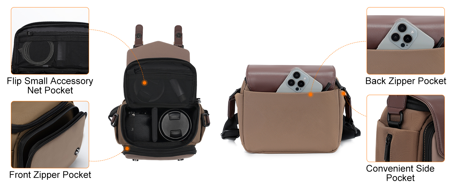 Чохол для камери Braun S: компактний, водонепроникний, з кріпленням для штатива. Підходить для DSLR/SLR/беззеркальних камер та об'єктивів