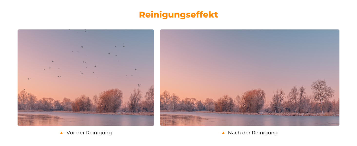 Набір для чищення об'єктивів K&F Concept: для фотоапаратів, фільтрів, телефонів. З Lenspen, пензликом, помпою, мікрофіброю та рідиною для чищення (2-в-1).