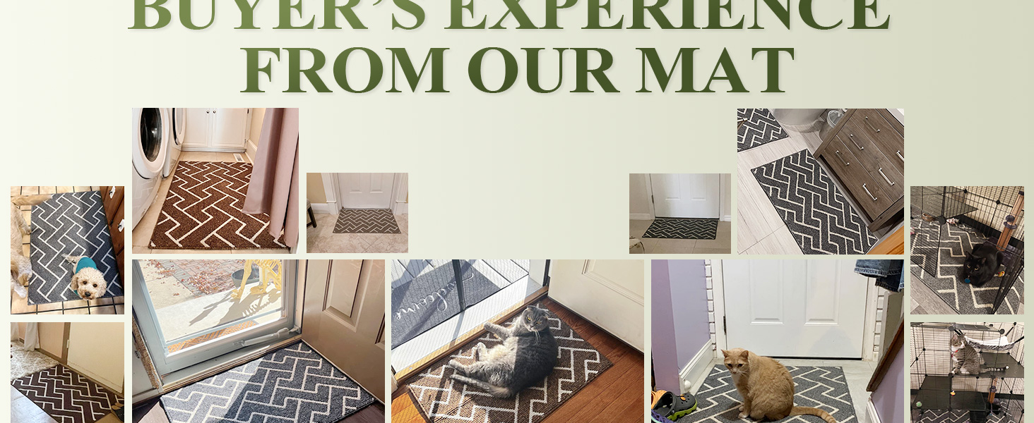 Килимок для дому чорного кольору 50 x 80 см, вологостійкий, антиковзаючий. Підходить для входу, коридору, саду, дому, тварин.