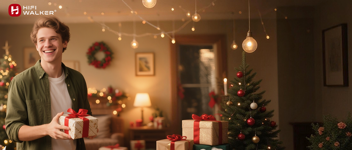 MP3-плеєр HiFi Walker H2 128GB Bluetooth 5.2 Hi-Res FLAC DAC, чорний. Підтримка SD до 512GB