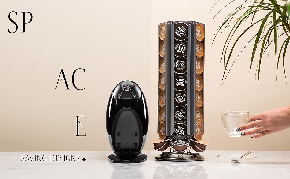 Підставка для капсул Dolce Gusto Peak Coffee - обертова, на 48 капсул