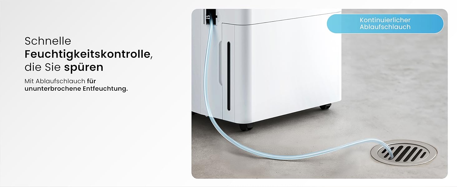 Про Breeze OmniDry - електросушарка повітря з Wi-Fi, 12л/24г, режим прання, датчик вологості, таймер, проти цвілі, для приміщень до 25м²