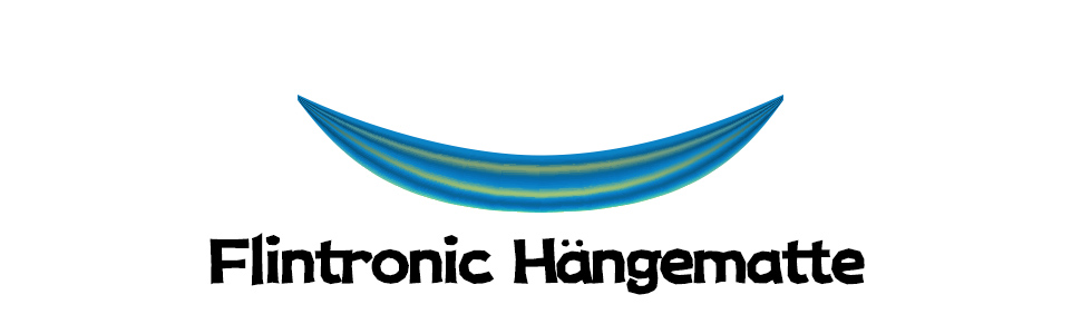 Гамак Flintronic для кемпінгу, 270x140 см, вантажопідйомність 300 кг, блакитний #1 - з карабінами та ременями