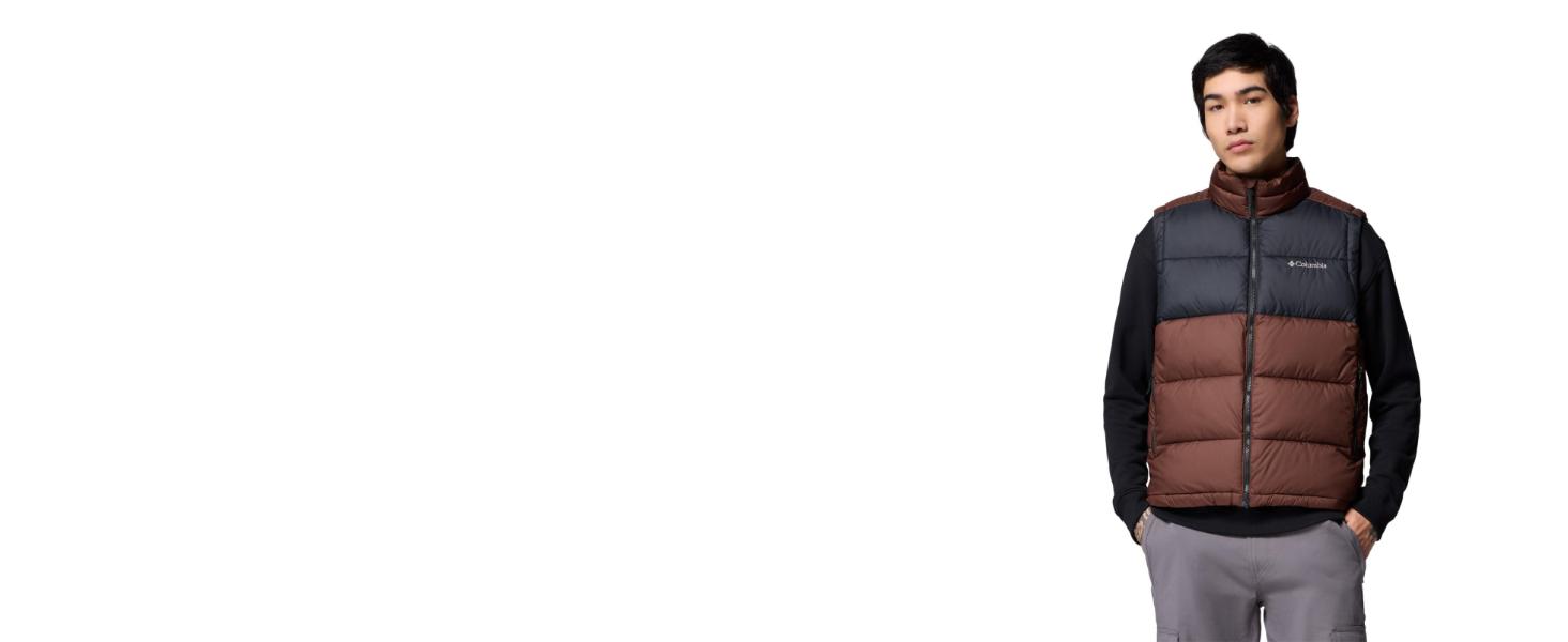 Чоловіча жилетка Columbia Pike Lake II (XXL, Tobacco, Black)