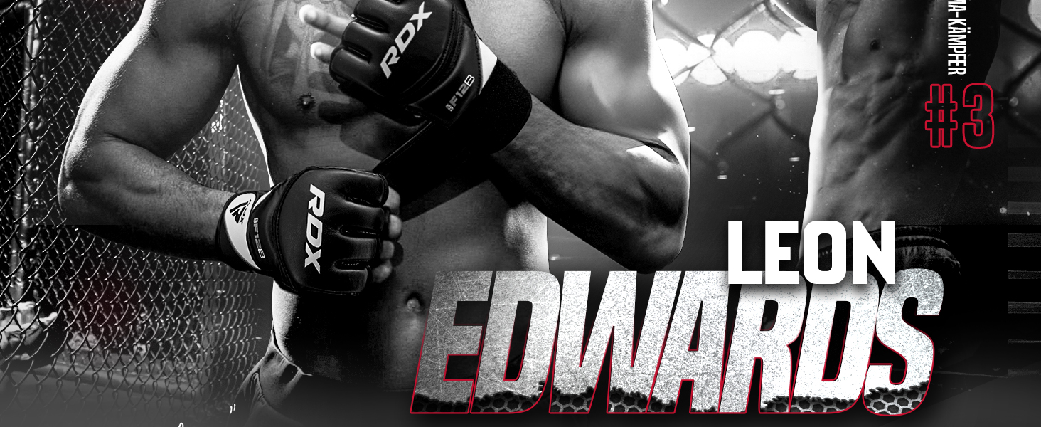 Боксерські рукавички RDX Profi MMA: шкіра Maya Hide, для спарингу, кикбоксингу, муай-тай, чоловічі/жіночі