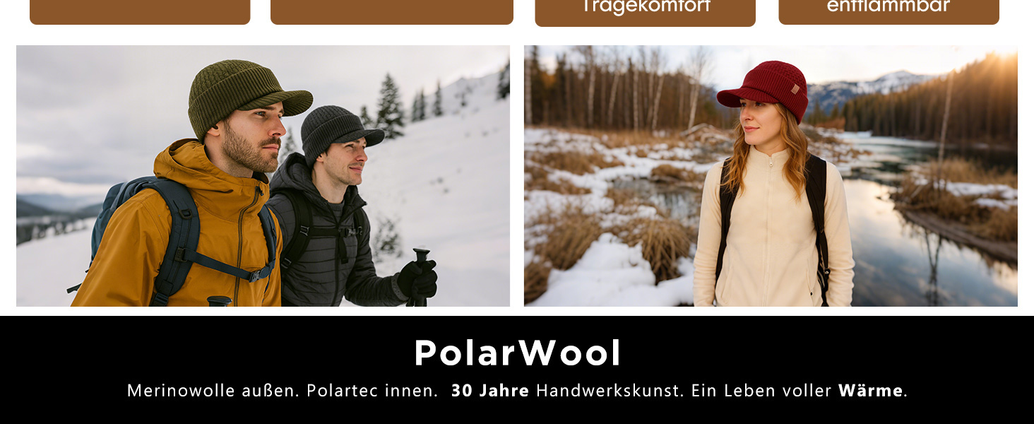 Шапка в'язана з мериносової вовни PolarWool™ TOP-EX, чоловіча/жіноча, з підкладкою з флісу, для зими, біг, катання на лижах, M-XXL, чорна