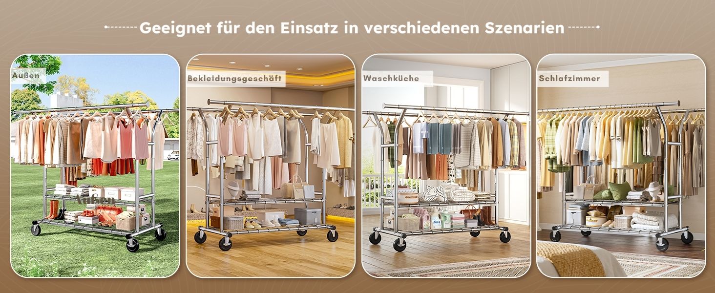 Підвісна шафа для одягу з висувною конструкцією та двома сітчастими полицями, максимальне навантаження 200 кг, великий об'єм для зберігання одягу та аксесуарів