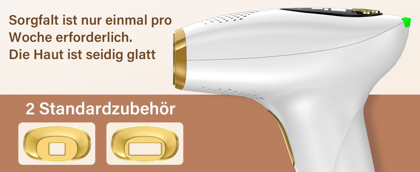 Пристрій для епіляції IPL з лазером та охолодженням, 3 функції (HR/SC/RA), 9 рівнів енергії, 999 999 імпульсів, для чоловіків/жінок/обличчя/бікіні/тіла (білий)