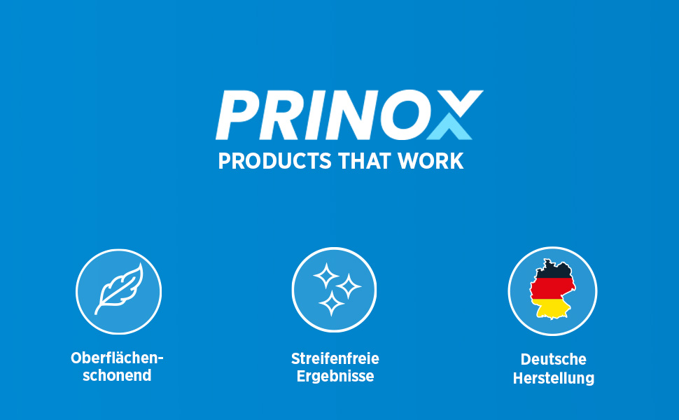 PRINOX Набір для чищення екранів 250 мл: засіб + мікрофібра + пензлик для мобільних, ноутбуків, телевізорів (LCD, LED, OLED, QLED, TFT) від жиру та відбитків пальців