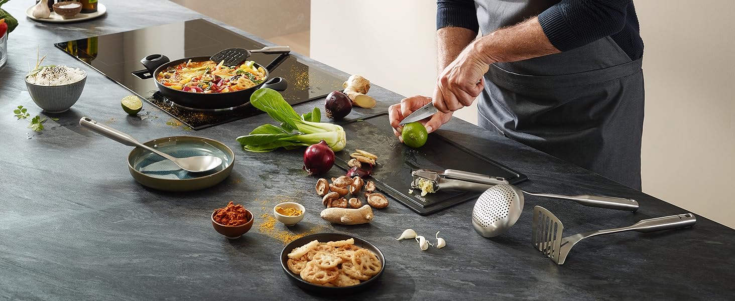 Фісслер Fleischklopfer (28 см) - м'ясорубка, молоток для відбивання м'яса, з отвором для підвішування, придатний для миття в посудомийній машині