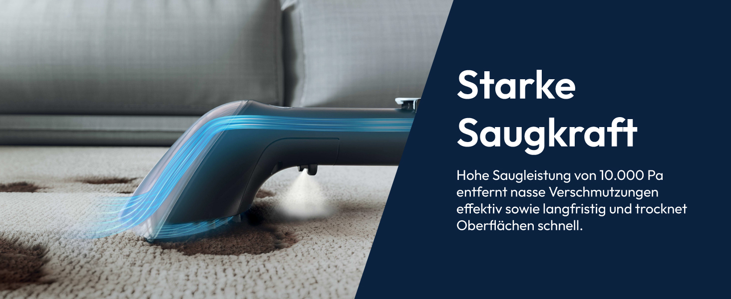 Очисник килимів та м'яких меблів Hoover HS5 - миття та сушка, 1.5л бак, 400W, для дому та тварин, преміум