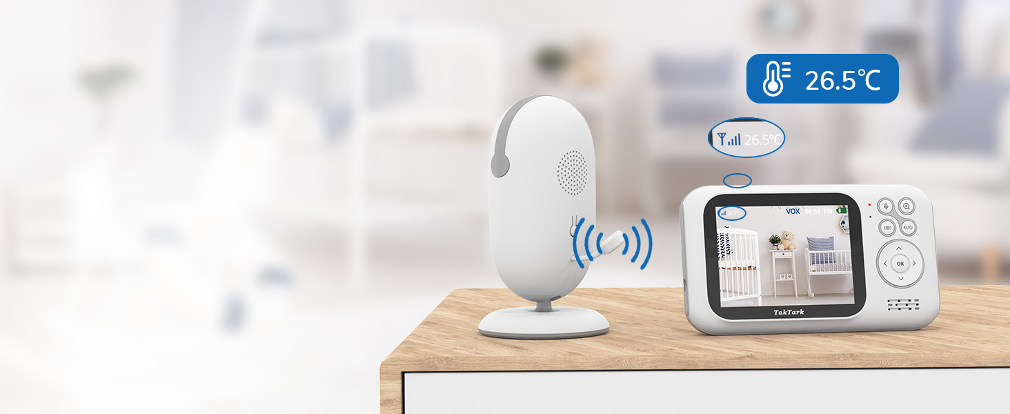 Відеоняня TakTark з камерою, 3.2