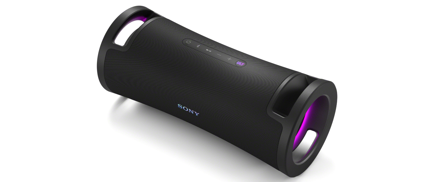 Sony ULT Field 7: Портативна Bluetooth колонка з ULT Bass Boost, 30 год автономії, Powerbank, захист від води/пилу, LED, мікрофон/гітара - Чорний