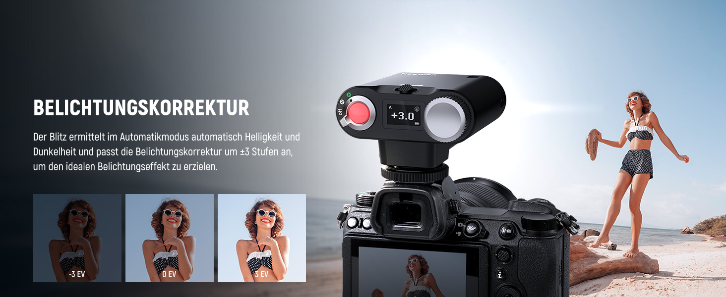 Спалах для камери NEEWER Z160: сумісний зі Canon, Nikon, Panasonic, Olympus, Pentax та іншими DSLR/цифровими камерами