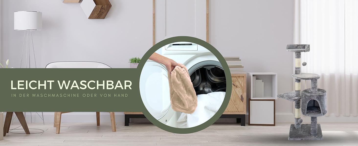 Дряпальня для котів Mobiclinic® Pets Silvestre, середня, сіро-бежева