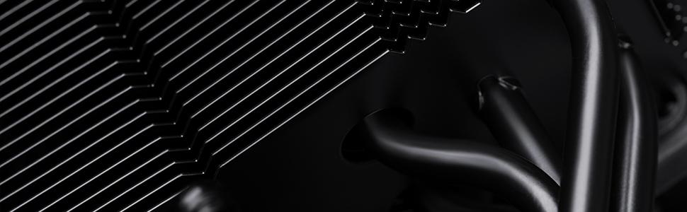 Охолоджувач процесора Noctua NH-U12S chromax.black, 120 мм, чорний, комплект 1 шт.