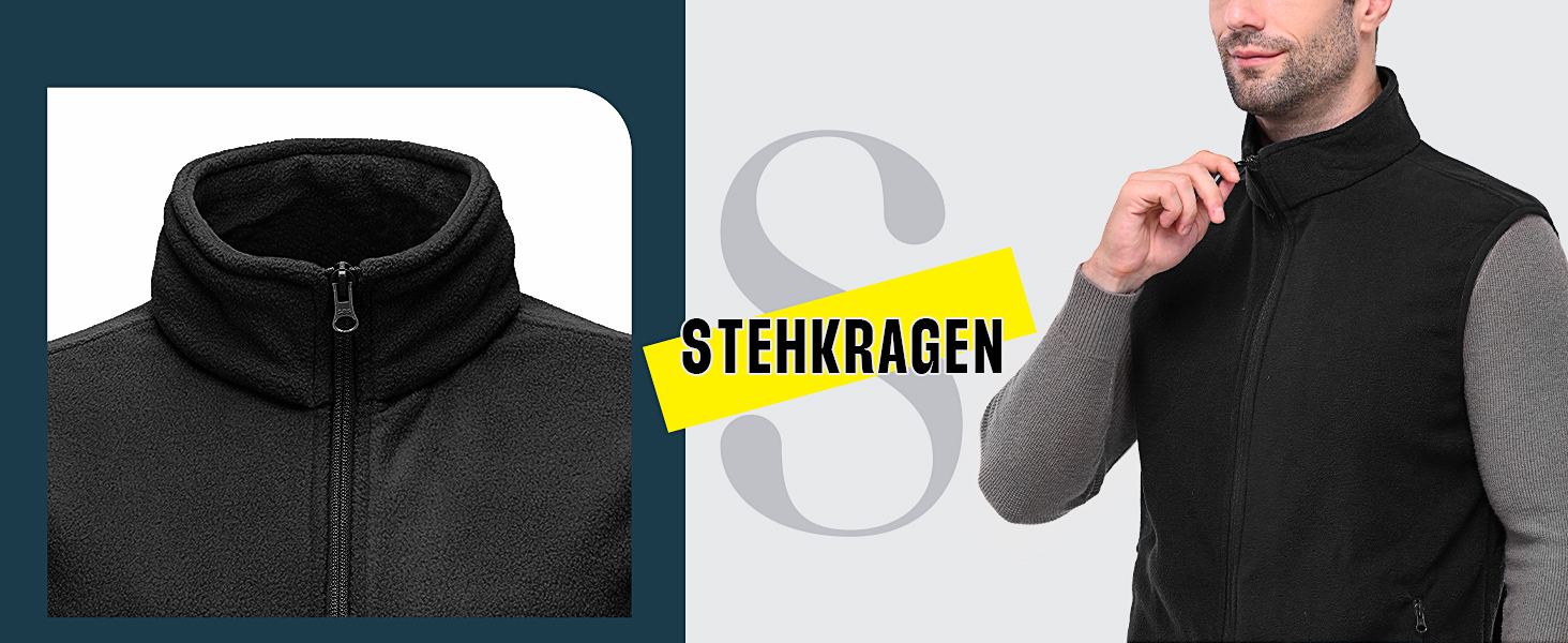 Флісова жилетка чоловіча Outdoor Ventures з довгими рукавами, тепла, вітронепроникна, з підкладкою, зимова жилетка, робоча жилетка для чоловіків з кишенями на блискавці (XL, Dim Gray)