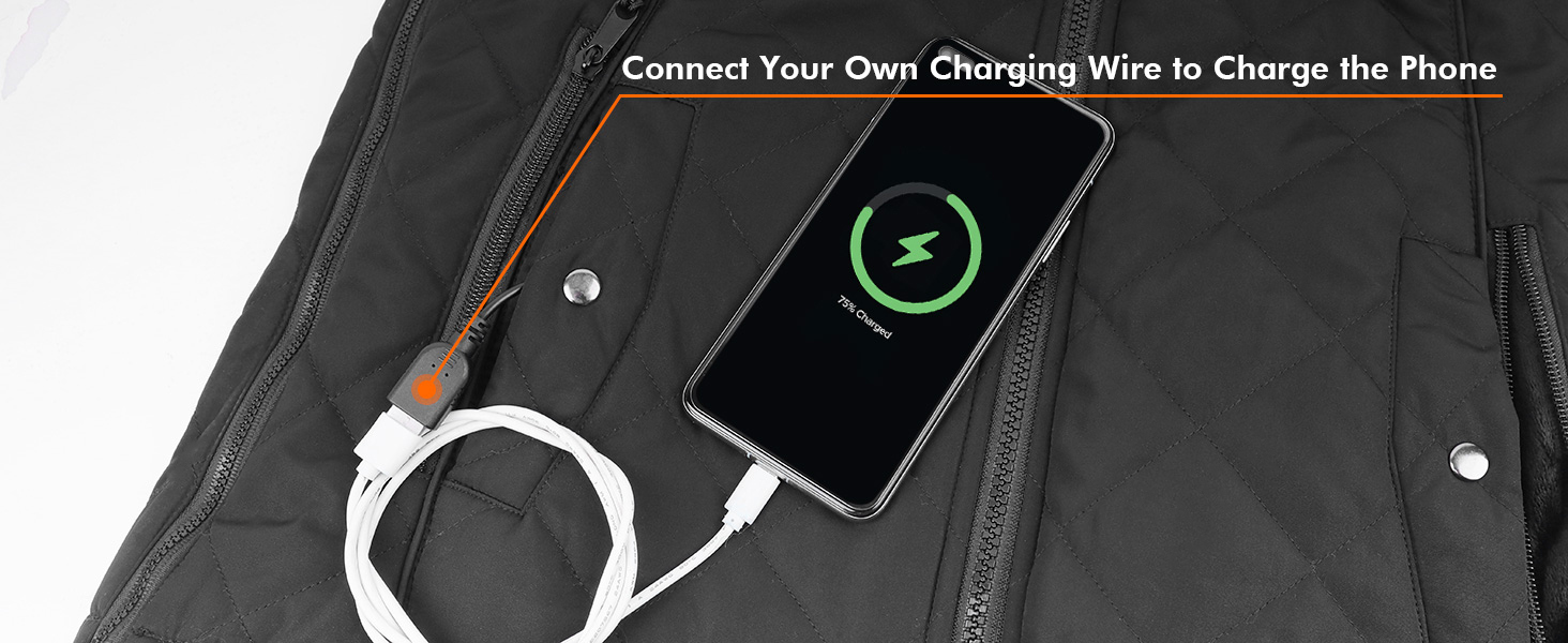 Електрична жилетка ARRIS з підігрівом, універсального розміру, блакитна - для туризму, кемпінгу, гольфу