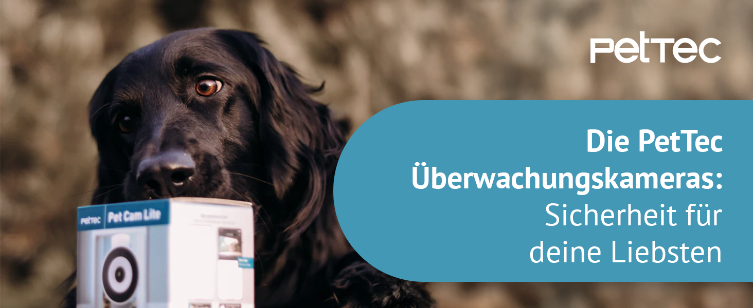 PetTec Pet Cam Buddy: камера для тварин з автоматичним годівницею 8L, Wi-Fi, 2-Way Audio, розпізнавання гавкіту, нічне бачення (LTE/4G, чорний)