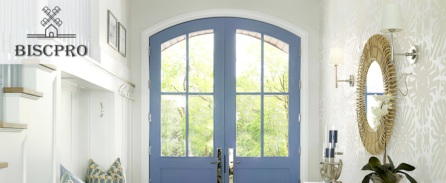 Килимок для дому та вулиці 50x80 см, миючий, вологостійкий, антиковзкий, для входу, порогу, патіо, галереї, саду (60 x 180 см, синій)