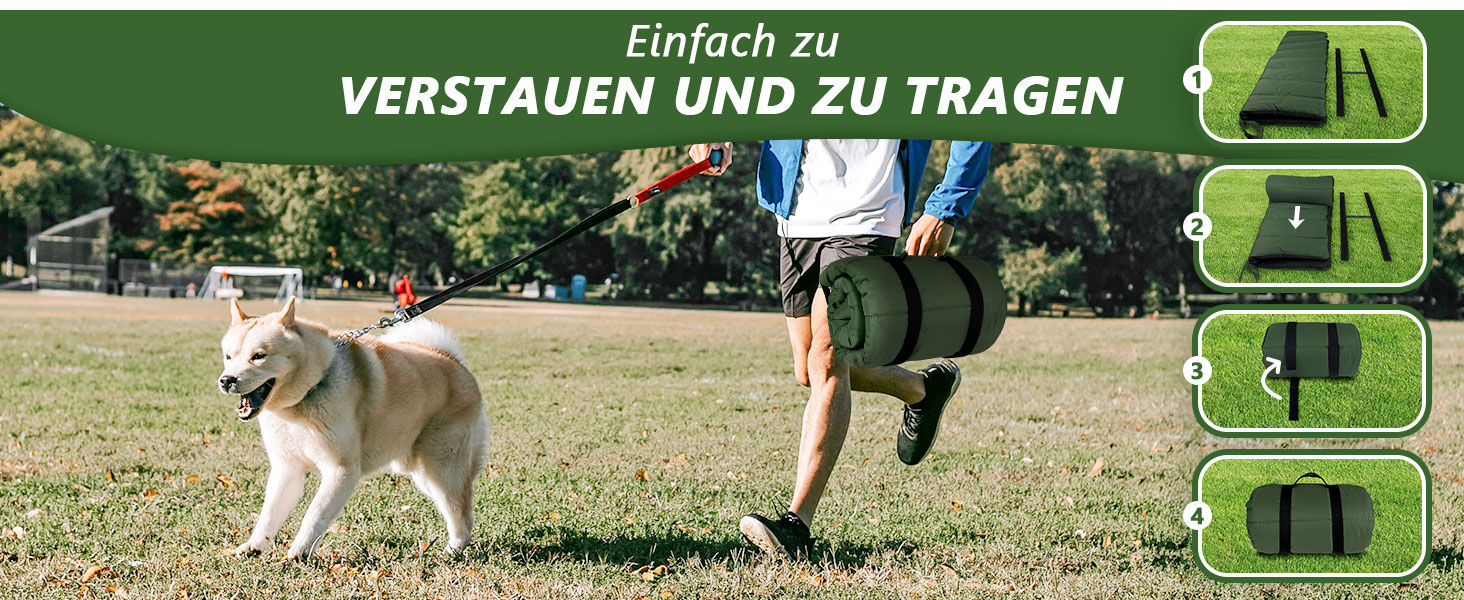 Водонепроникний килимок для собак 110 x 68 см, потовщений, м'який, з можливістю прання, для подорожей, кемпінгу, відпочинку на природі (сірий)