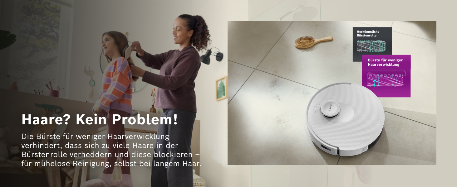 Робот-пилосос Bosch Spotless BCRD1W з функцією миття, 11000 Па, білий