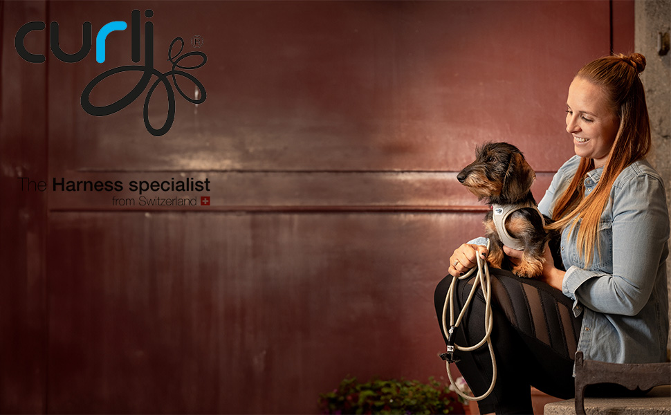 Шлейка для собак Alpine Curli Clasp Vest Harness Light Gray S