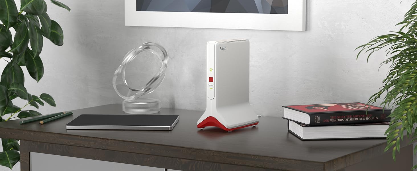 Адаптер FRITZ!Powerline 1260 (1200 Мбіт/с, точка доступу Wi-Fi, для медіа-стримінгу та NAS), білий