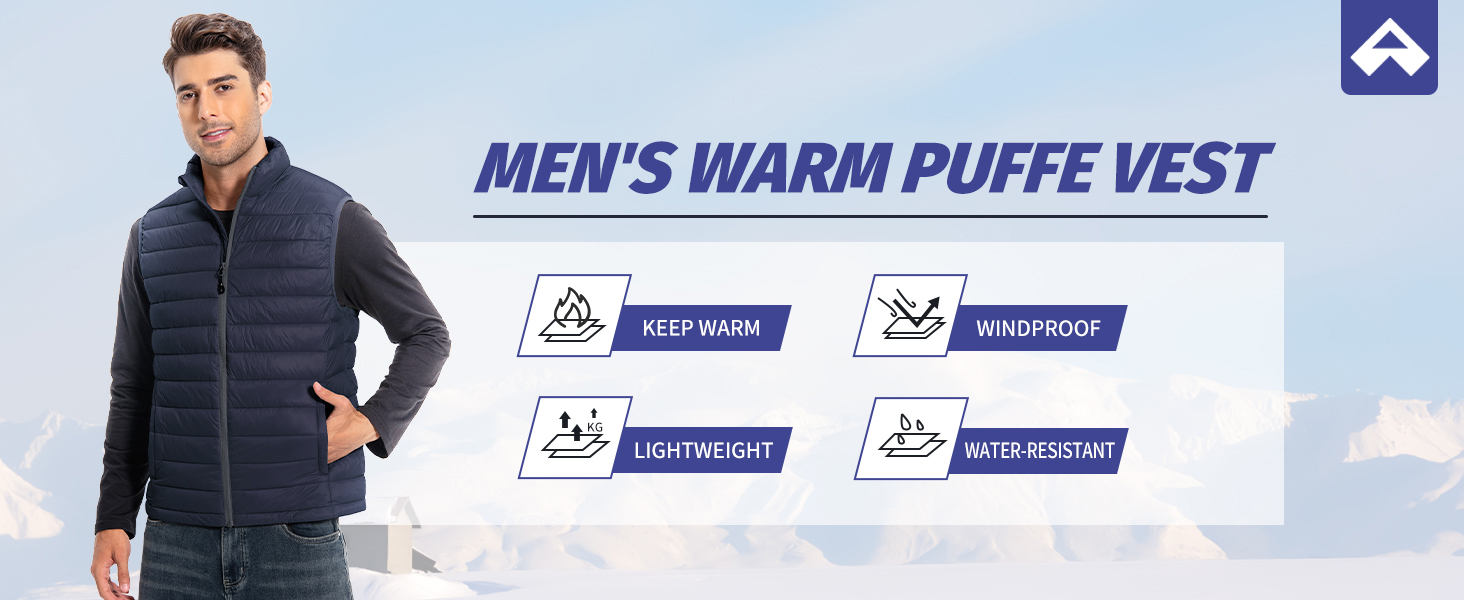 Чоловіча легка степна жилетка Pioneer Camp – водонепроникна, пакувальна, з підкладкою – для активного відпочинку, роботи, спорту та подорожей (Чорний, L)