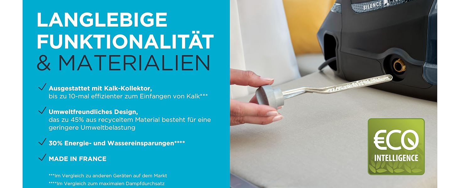 Станція парогенератора Rowenta Steam Pro DG7621, 6.2 Bar, 310 г/хв, 1.1 л, компактний дизайн, блакитно-чорний