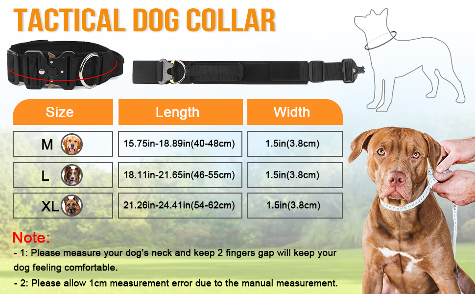 Тактичне обіднє ошейник для собак Ledeak з ручкою, регульований, широке обіднє ошейник з м'якою підкладкою, надійний карабін, для дресирування собак (фіолетовий, рожевий, XL)