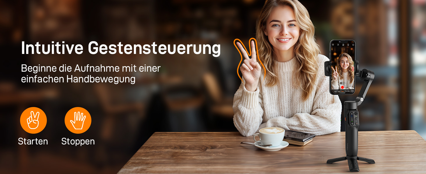 Hohem iSteady X3 SE - Стабілізатор для смартфона, 3-осьовий, чорний