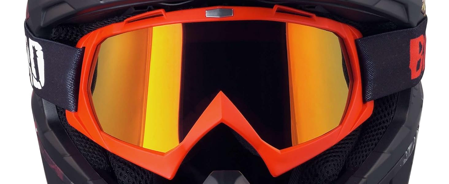 Окуляри для мотокросу Broken Head MX-2, захисні, антифог