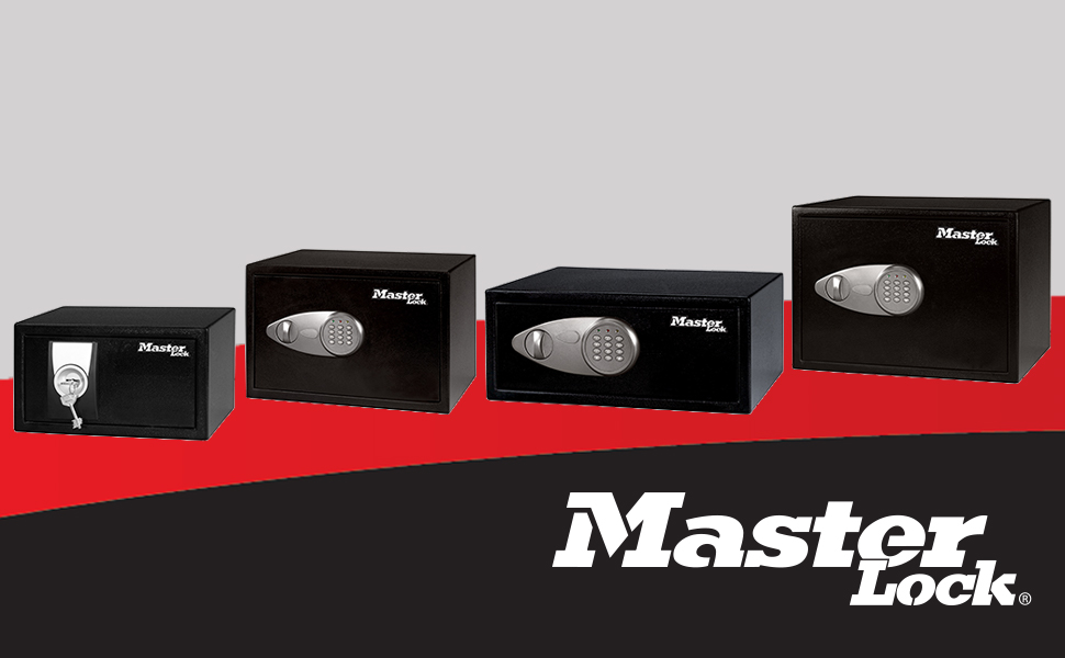 Сейф Master Lock з електронним кодовим замком, 16 л, 22 x 35 x 27 см