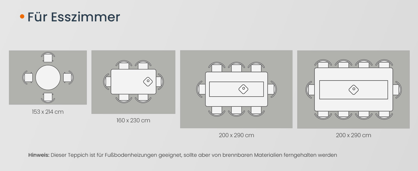 Килимок SONGMICS HOME Vintage, 120x170 см, для вітальні, спальні, кухні, передпокою, їдальні, антиковзаючий, миючий, сірий (TAR032G01)