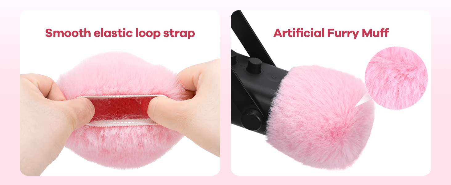 Кріплення для мікрофона Blue Yeti з поп-фільтром - Blue Yeti X, приховане кабельне підключення, кріплення-підставка Blue Yeti, для студії, подкастів, стрімінгу, YOUSHARES (вітрозахист, рожевий)