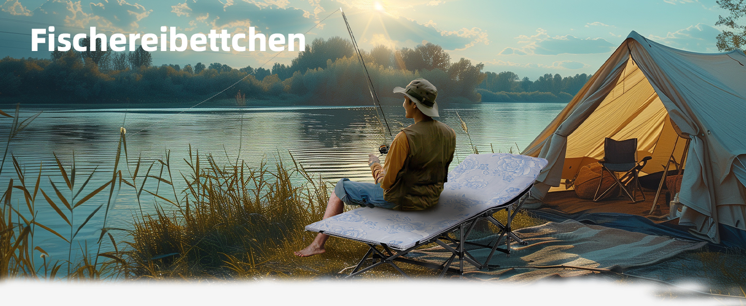 Ліжко кемпінгове складне Outsunny з матрацом, 188x64.5x53 см, до 150 кг, темно-синьо-сіре, для дому, саду, подорожей