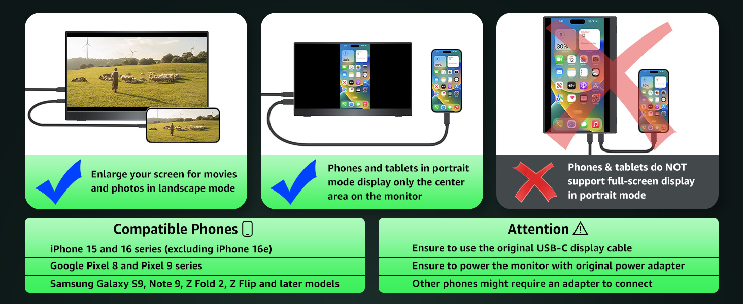 Портативний монітор 15.6