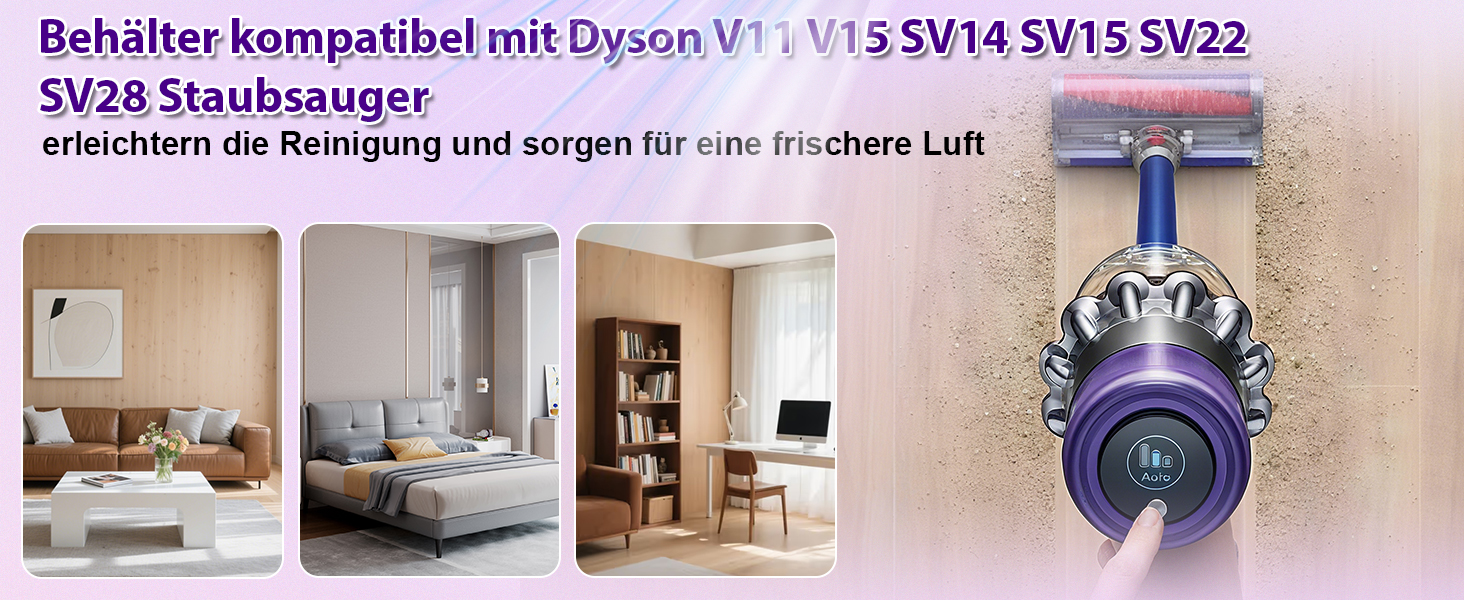 Фільтр HEPA для пилососа Dyson V11/V15 Torque Drive Animal (комплект 2 шт.) - миючий, змінний #DY-970013-02