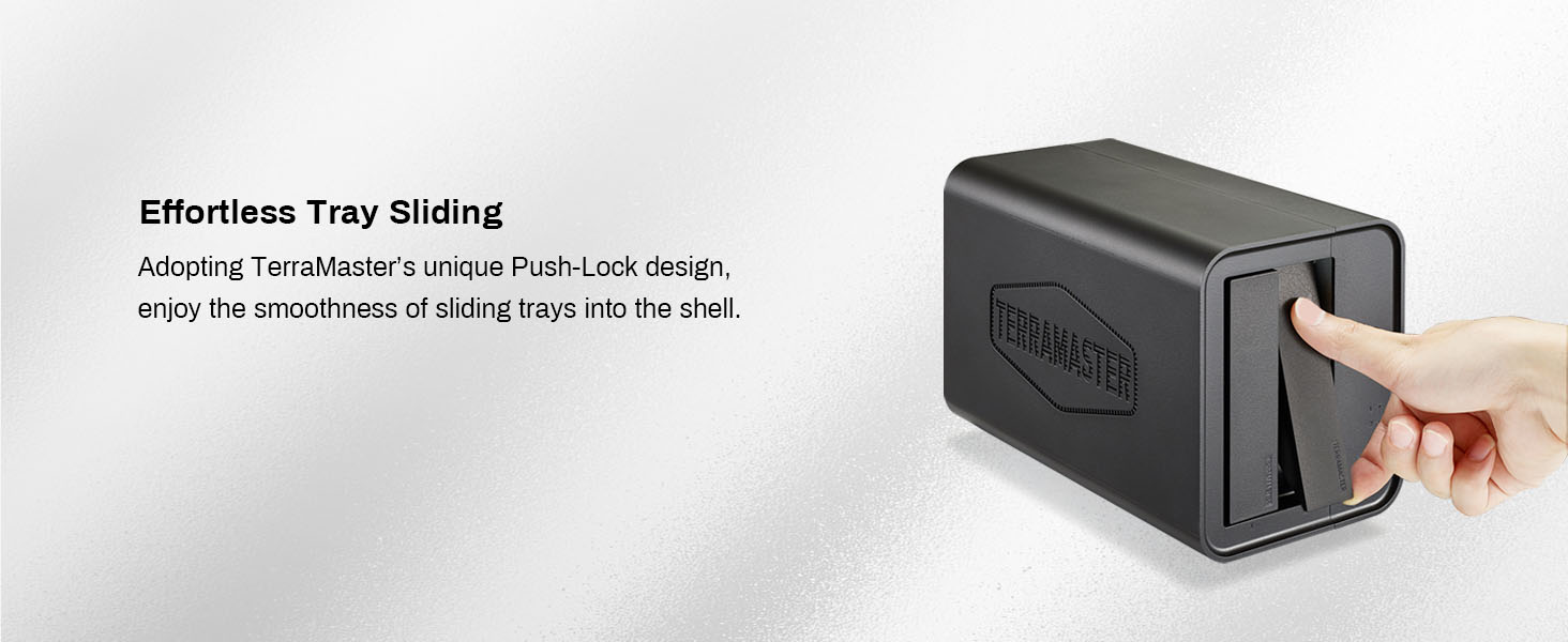 Зовнішній корпус для двох HDD/SSD накопичувачів Terramaster D2-320, USB 3.2 Gen 2, 10Gbps (Diskless)